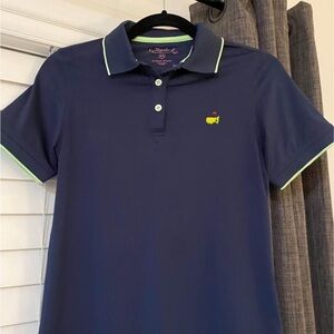 Augusta National - Certified Masters Merchandise - womens golf shirt XS navy